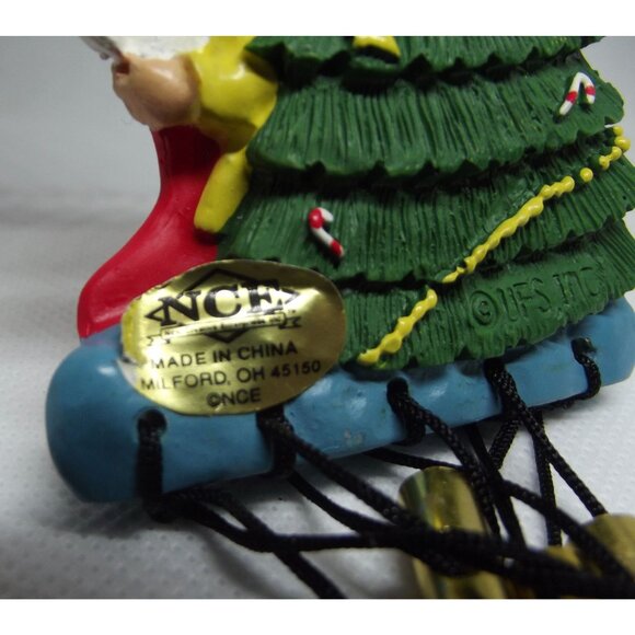 Charlie Brown Christmas Wind Chimes Christmas Tree mini chime stocking resin - Picture 6 of 6